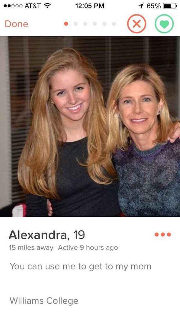 I would sleep with her, then her mom and then a 3some