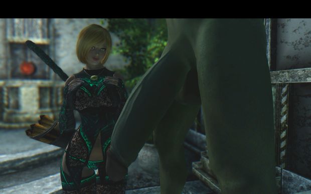 Screenshot from modded Skyrim :P