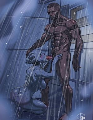 Liara T'Soni and Shepard - Ganassa - Mass Effect