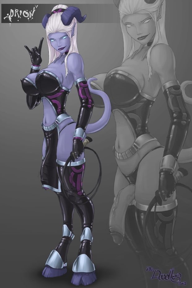 Futa Art: Draenei