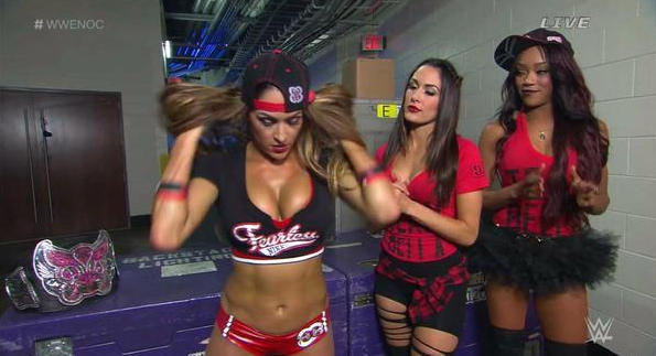 Nikki Bella Night Of Champions Boobs!