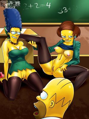 marge and a threesome mmmm
