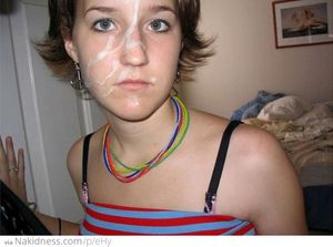 Amateur Young Girl Covered In Cum