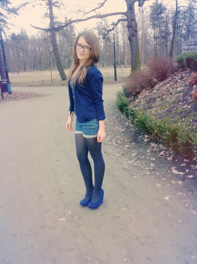 Walking the park