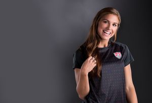 Soccer Player USA Alex Morgan 05 Wallpaper