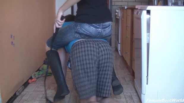 Ponyboy has to Serve