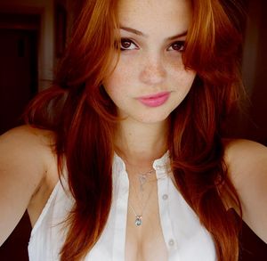 Hot looking redhead