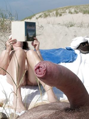 Big dicks, nude beach