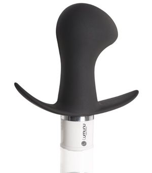 Deluxe Silikon Massage Butt Plug (Ø 22-42 mm) with vibration