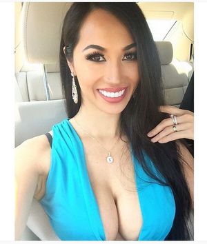 angie vu ha instagram cleavage