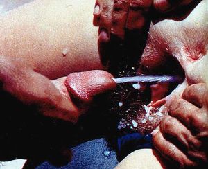 Direct cumshot in the deep...