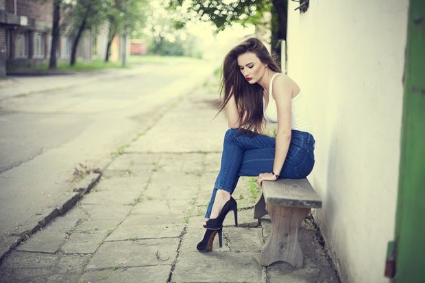 Waiting for bus