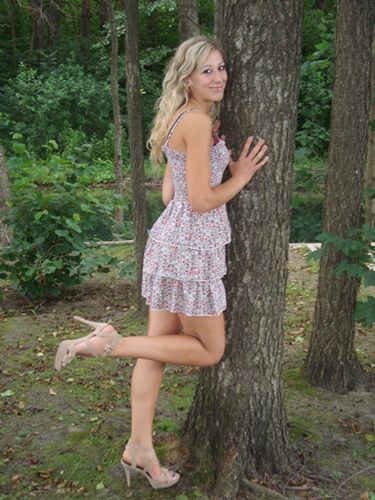 In the woods