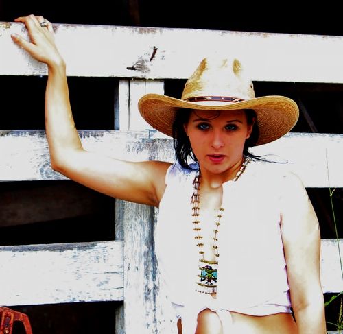 Cowgirl in the yards I wanna be a cowgirl! Full set available.