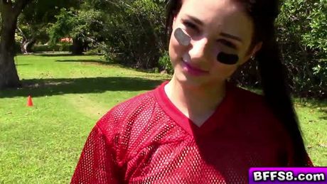 That Remaining Spot Is Mine In The All Girl Football Team Is Mine