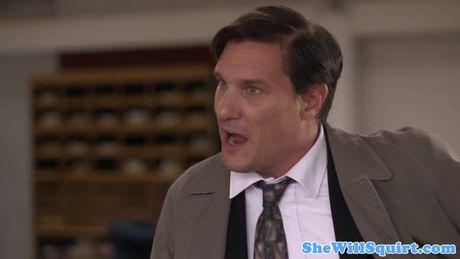 British milf facialized in funny squirt video