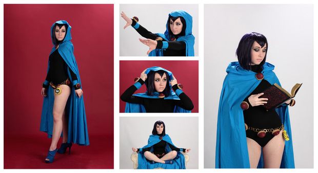 Raven Cute Collage