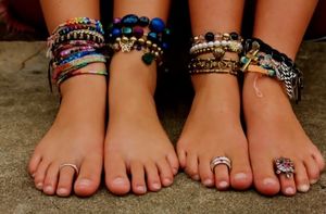 Ultimate fans of anklet