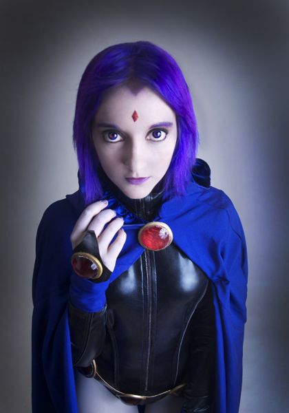 Cute Goth Super-Heroine