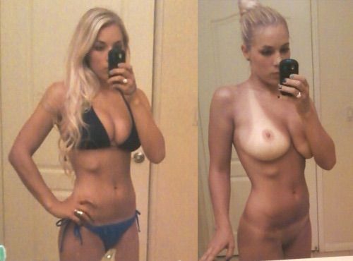 hot athletic blonde