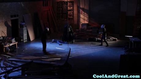 Harley Quinn facialized after fucking