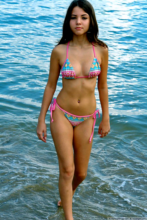 On the beach