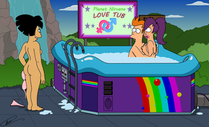 Planet Nirvana Love Tub II by Spider-Matt