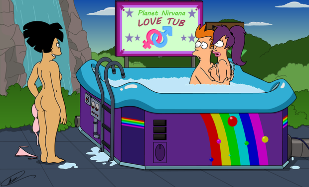 Planet Nirvana Love Tub II by Spider-Matt