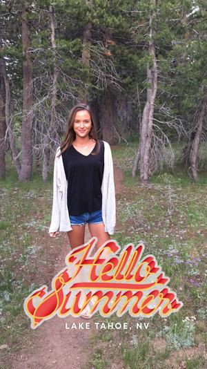 Hello summer [Snapchat pic]