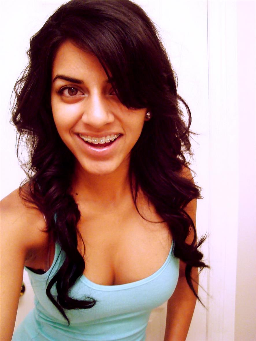 Cutie with braces