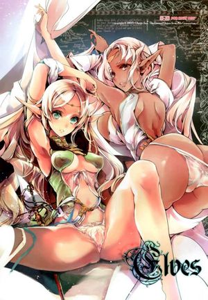 A Love Story Between a Knight a Beautiful Elf, Record of Lodoss War Hentai Doujins.