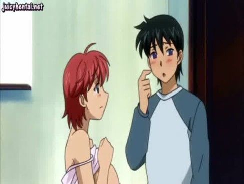 Redhead Anime Chick Freting Cock