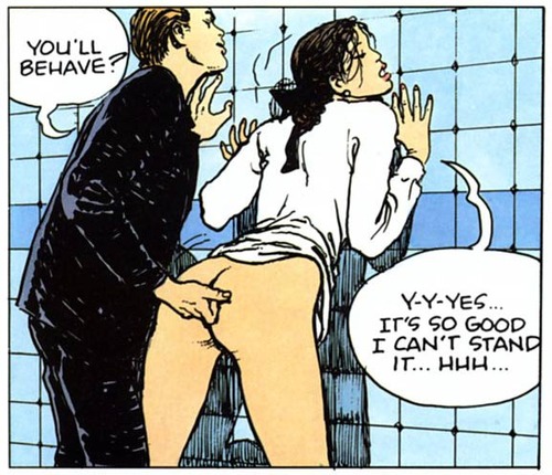 Click, by Milo Manara.