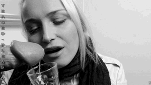 teased-pleased:That’s right, fill the glass with your warm sticky cum. I want a nice big load baby.