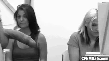 Twitching cock for the art class girls. LOL!
