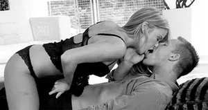 kiss touch erotic