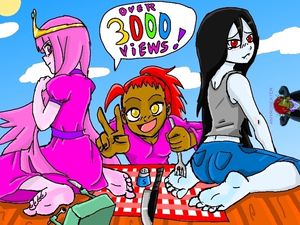 Bubblegum And Marceline Feet For Picnic by amyroseater