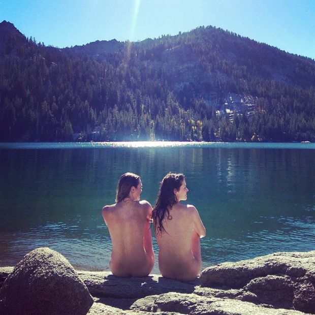 the lake