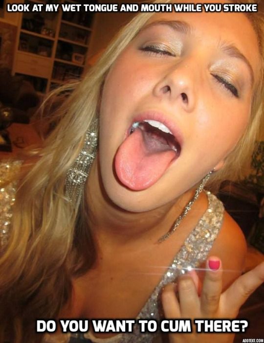 on my tongue