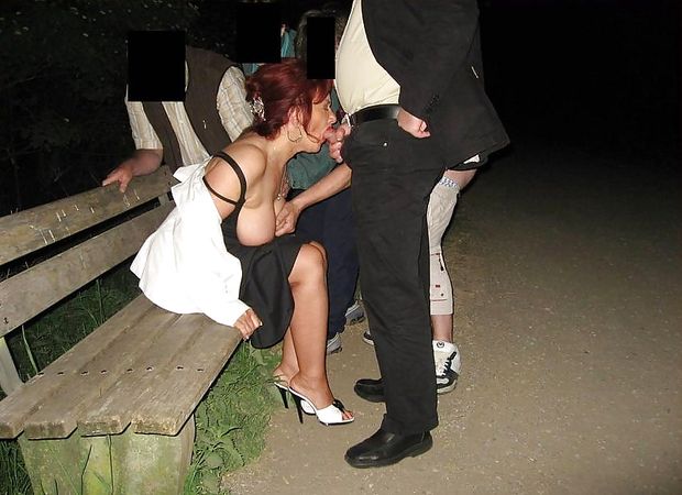 Redhead blowjob