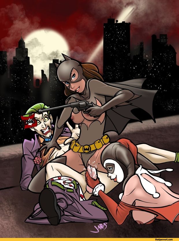 r34,,DC porn,Joker,DC Evil,DC Comics,,Batgirl,Bat Family,Harley Quinn,japes