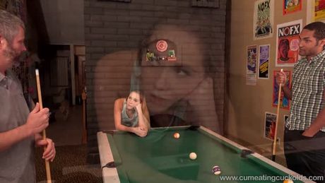 Hollie Mack's hubby lost her in a pool game