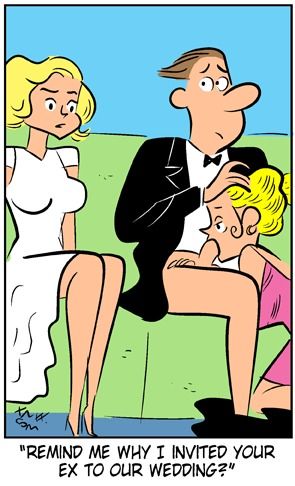 Adult toons Remid me why i invited your ex to our wedding