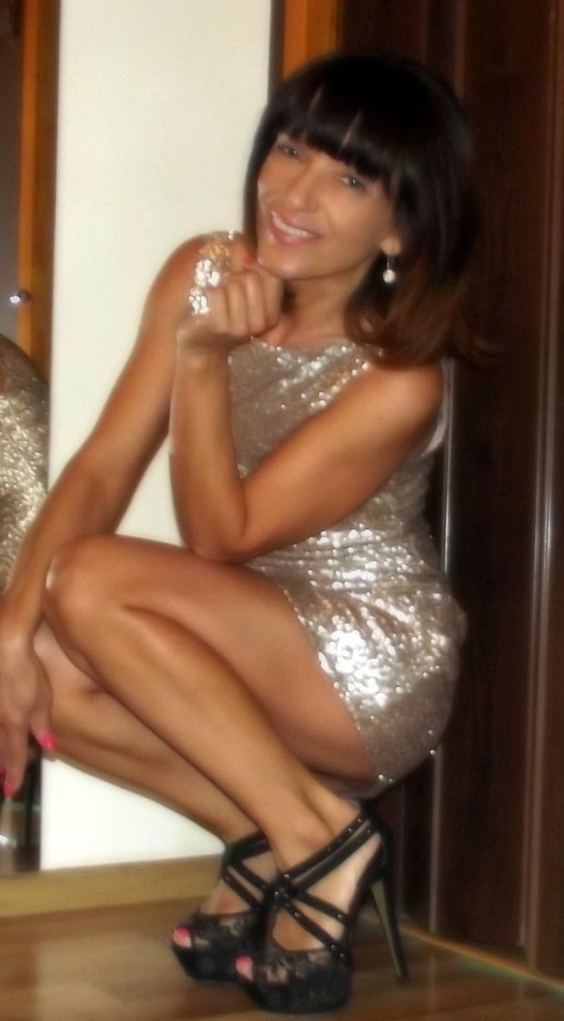 Posing at home