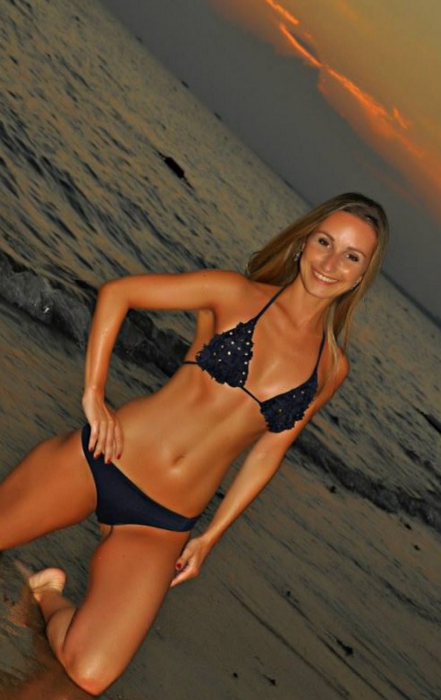 Chick from a beach