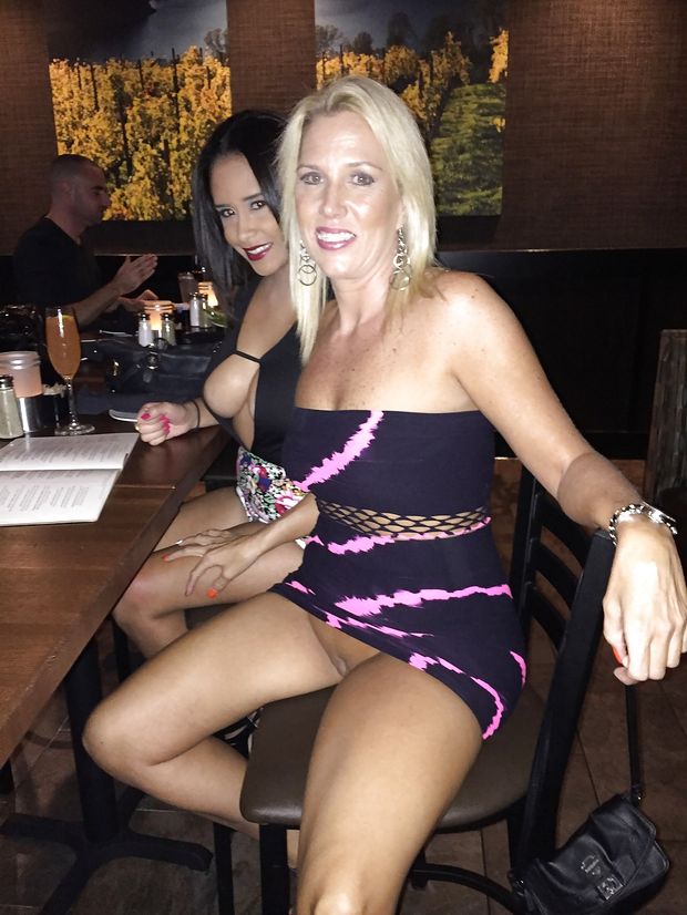 Blonde slut awaits a cock