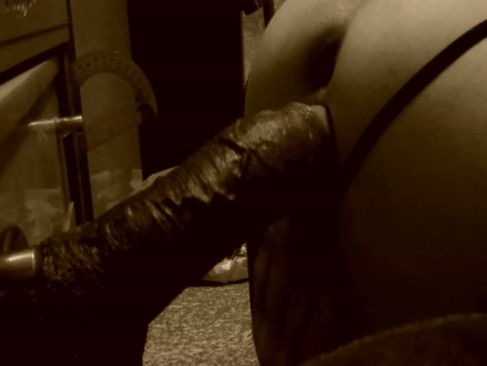 Sean Michaels Big Black Dildo