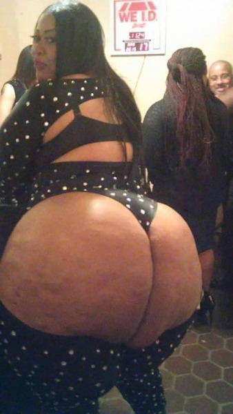Extra Large Black Ass