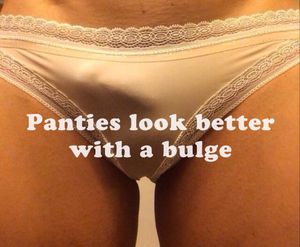 Panty bulge