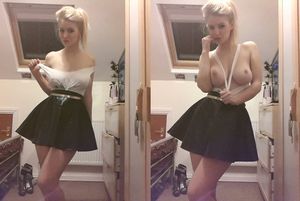 Gorgeous blonde with great tits - Jess Davies